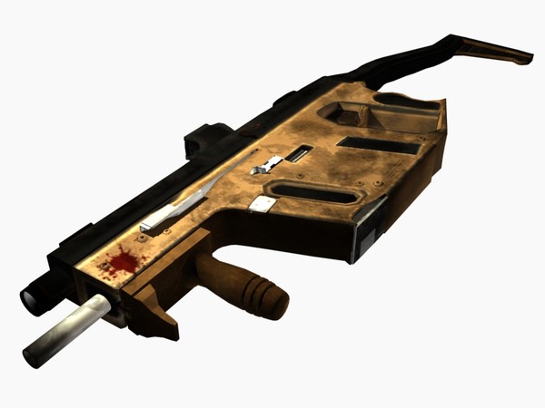 modern smg 3ds - Kriss Modern SMG (textured) by kornswag